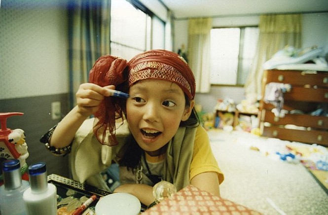 흡연 모녀