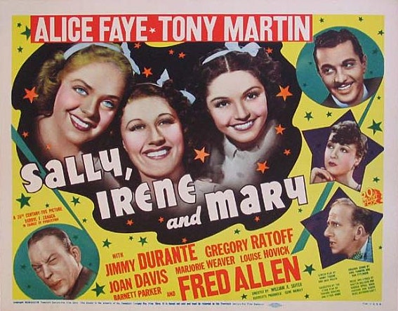 샐리 아이린 앤 메리: 1938년 미국 코미디 멜로/로맨스 영화
