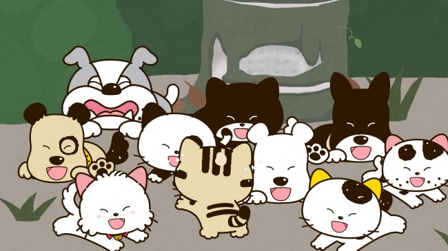 타마와 불가사의한 석상