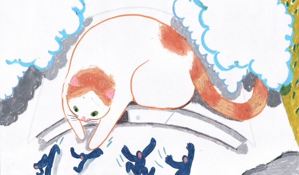 예술공원의 고양이